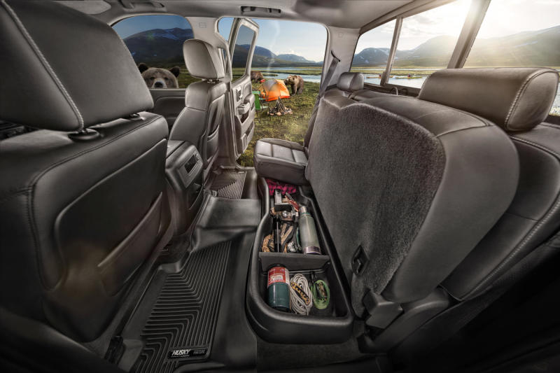 Husky Liners FITS: 9051 - 2019 Chevrolet Silverado 1500 Crew Cab Pickup GearBox Under Seat Storage Box