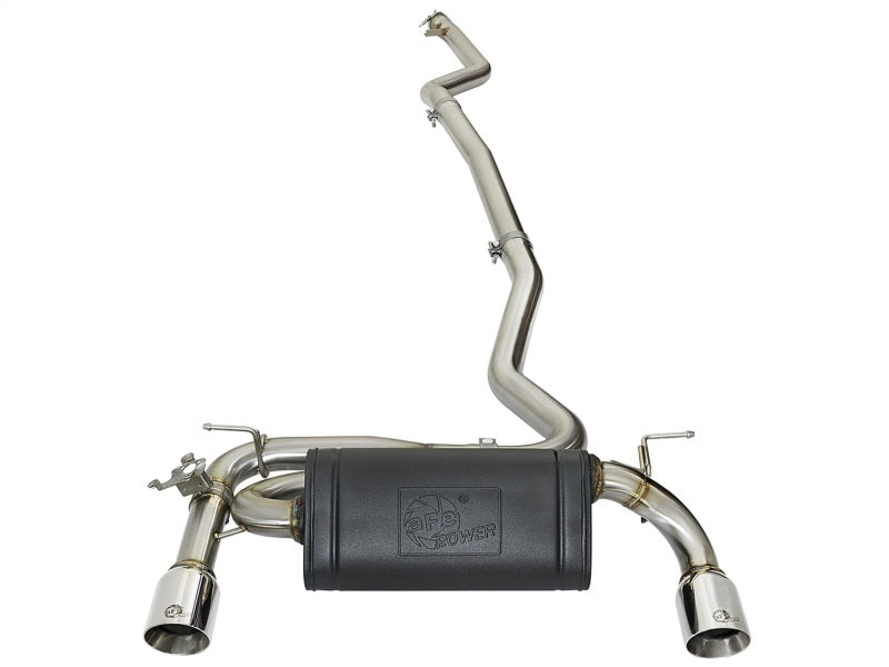aFe 49-36334-P -afe POWER MACH Force-Xp 16-17 BMW 340i/340ix/ 3.0L 304 SS Cat-Back Exhaust System