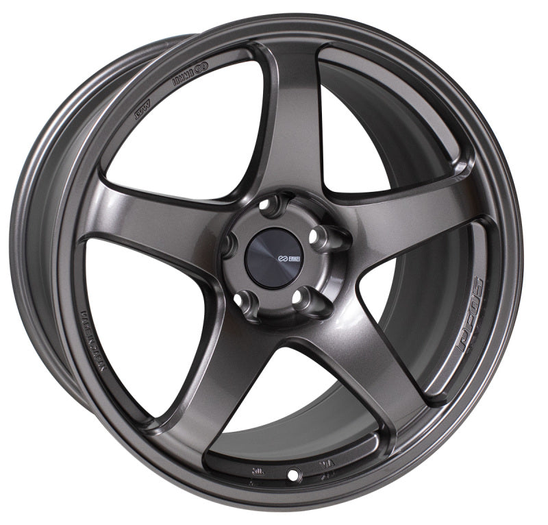 Enkei 527-895-6538DS - PF05 18x9.5 5x114.3 38mm Offset 75mm Bore Dark Silver Wheel