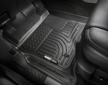 Load image into Gallery viewer, Husky Liners FITS: 13601 - 2016 Nissan Titan XD Crew Cab WeatherBeater Front Row Black Floor Liners