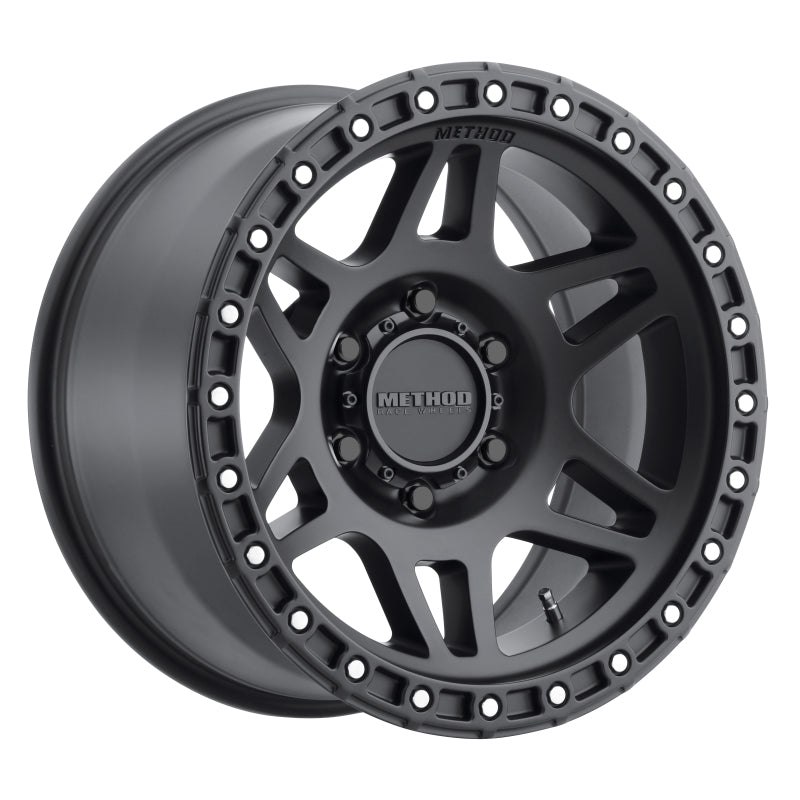 Method Wheels MR31278516500 - Method MR312 17x8.5 0mm Offset 6x135 87mm CB Matte Black Wheel