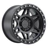 Method Wheels MR31279060512N - Method MR312 17x9 -12mm Offset 6x5.5 106.25mm CB Matte Black Wheel