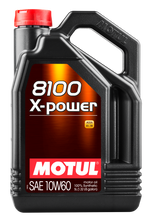 Load image into Gallery viewer, Motul 5L Synthetic Engine Oil 8100 10W60 X-Power