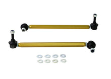 Load image into Gallery viewer, Whiteline KLC151 - 06/05+ Ford Focus LS / 05/09+ Mazda 3 BK Front Swaybar Link Kit H/Duty Adj Steel Ball