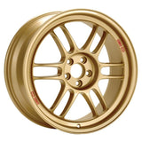 Enkei 3797906545GG - RPF1 17x9 5x114.3 45mm Offset 73mm Bore Gold Wheel RX8