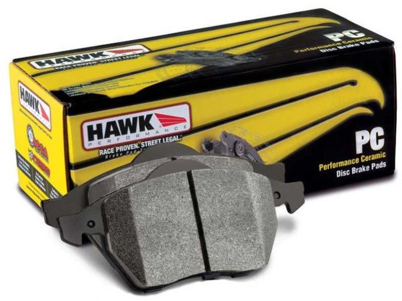 Hawk Performance HB915Z.664 - Hawk 16-18 Porsche Macan Performance Ceramic Street Rear Brake Pads