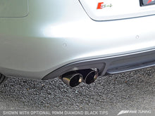 Load image into Gallery viewer, AWE Tuning 3010-43014 - Audi B8 / B8.5 S4 3.0T Touring Edition Exhaust - Diamond Black Tips (90mm)