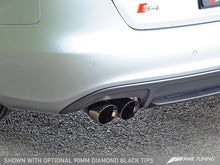 Load image into Gallery viewer, AWE Tuning 3020-43026 - Audi B8.5 S4 3.0T Track Edition Exhaust - Diamond Black Tips (102mm)
