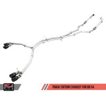Load image into Gallery viewer, AWE Tuning 3010-43048 - Audi B9 S4 Track Edition Exhaust - Non-Resonated (Black 102mm Tips)