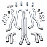 AWE Tuning 3020-43078 - 18-19 BMW M5 (F90) 4.4T AWD Cat-back Exhaust - Track Edition (Diamond Black Tips)