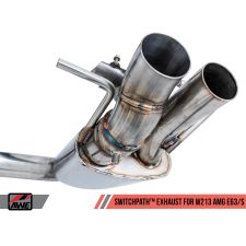 AWE Tuning 3025-31044 - Mercedes-Benz W213 AMG E63/S Sedan/Wagon SwitchPath Exhaust System - for DPE Cars