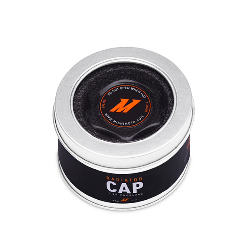 Mishimoto MMRC-13-SMCF - 1.3 Bar Rated Carbon Fiber Radiator Cap Small Import