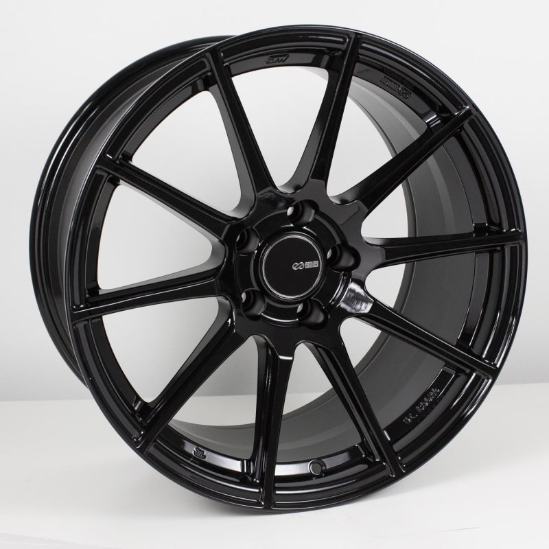 Enkei 499-885-6535BK - TS10 18x8.5 5x114.3 35mm Offset 72.6mm Bore Black Wheel