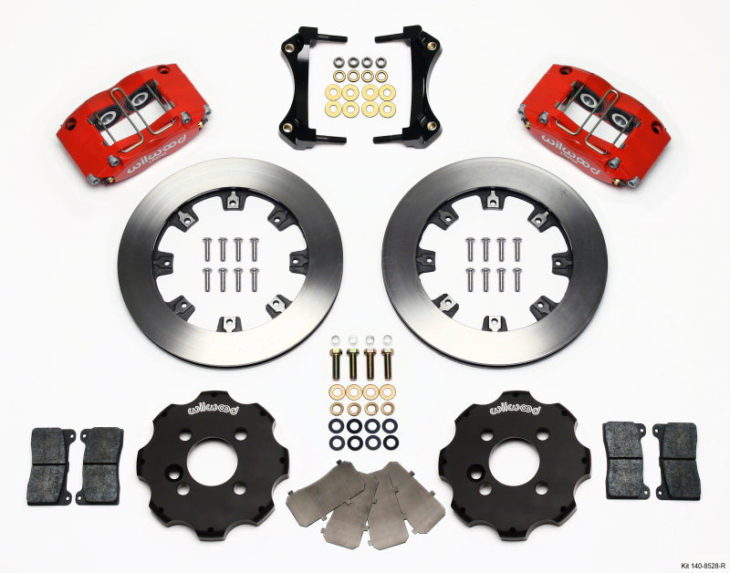Wilwood 140-8528-R - Dynapro Radial Front Kit 12.19in Red Mini Cooper