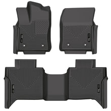 Load image into Gallery viewer, Husky Liners FITS: 2022 Toyota Tundra WeatherBeater CC CrewMax Front &amp; 2nd Seat Floor Liner - Blk