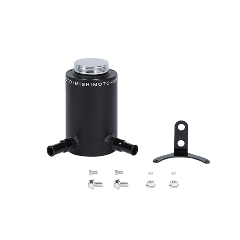 Mishimoto MMRT-PSAWBK - Aluminum Power Steering Reservoir Tank - Wrinkle Black