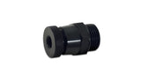 Vibrant 12677 - 8 ORB to 1/8 NPT Aluminum Drain Valve - Black