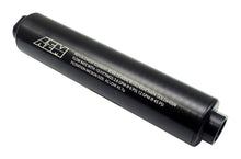 Load image into Gallery viewer, AEM 25-201BK - Universal High Flow -10 AN Inline Black Fuel Filter