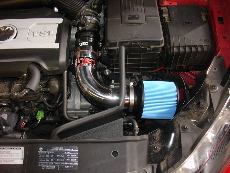 Injen SP3075P - 10-12 VW MK6 GTI 2.0L TSI Polished Short Ram Intake w/ Heat Shield