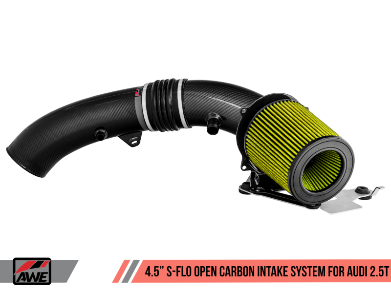AWE Tuning 2660-15048 - Audi RS3 / TT RS S-FLO Open Carbon Fiber Intake