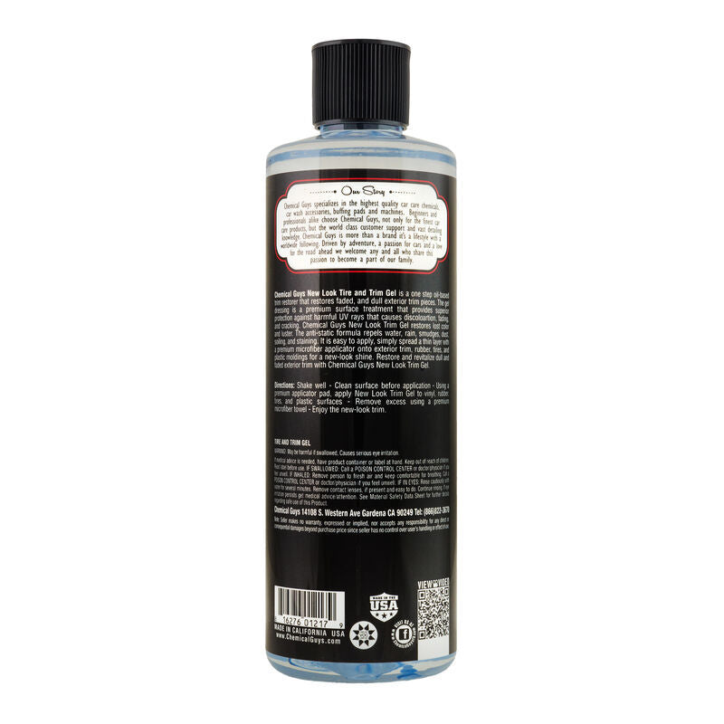 Chemical Guys TVD_108_16 - Tire & Trim Gel for Plastic & Rubber - 16oz