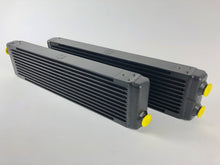 Load image into Gallery viewer, CSF 8110 - Universal Dual-Pass Oil Cooler (RS Style) - M22 x 1.5 - 24in L x 5.75in H x 2.16in W