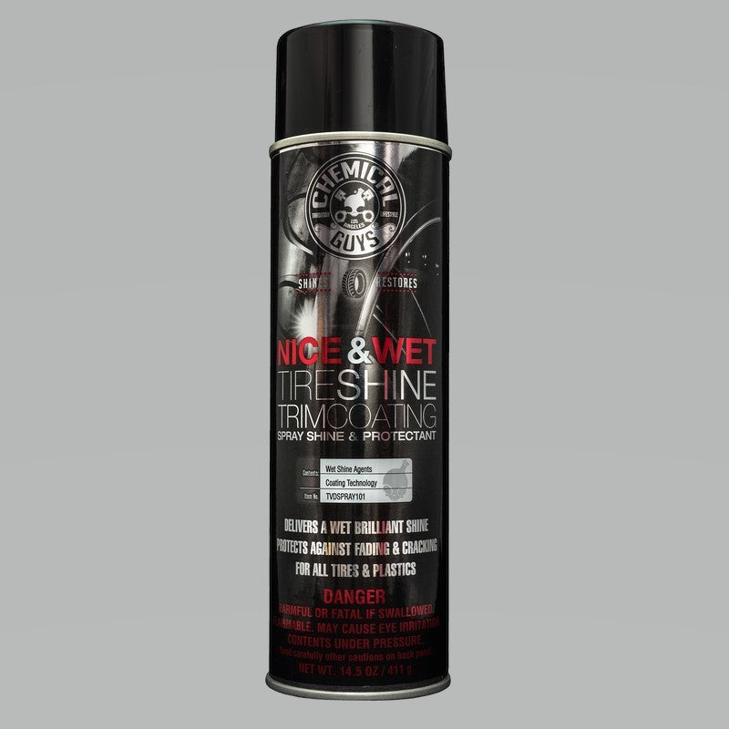 Chemical Guys TVDSPRAY101 - Nice & Wet Tire Shine Protective Coating for Rubber/Plastic