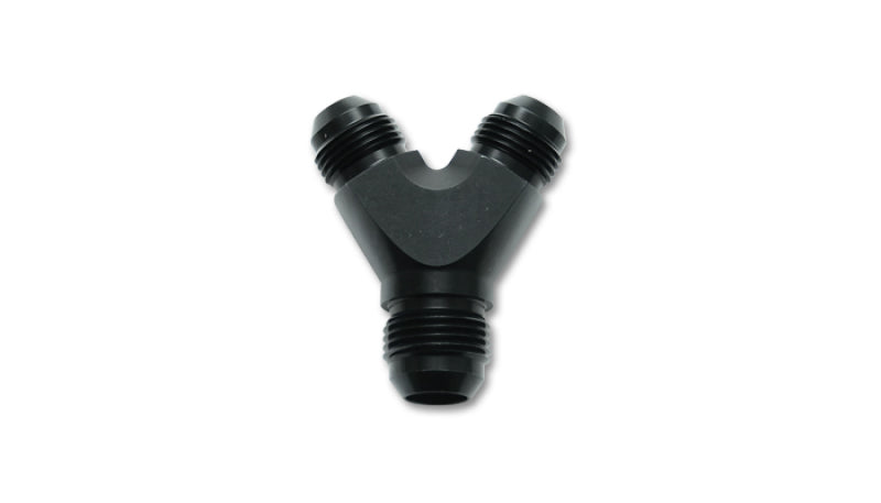 Vibrant 10815 - -16AN x -16AN x 16AN Y-Adapter Fitting - Aluminum Black