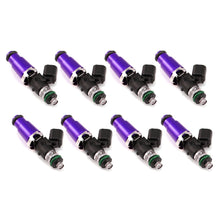 Load image into Gallery viewer, Injector Dynamics 1300.60.14.14.8 - 1340cc Injectors - 60mm Length - 14mm Purple Top - 14mm Lower O-Ring (Set of 8)