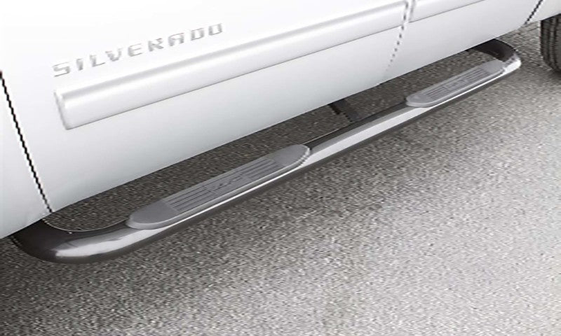 LUND 23275771 -Lund 03-09 Dodge Ram 2500 Quad Cab 4in. Oval Curved SS Nerf Bars - Polished