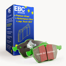 Load image into Gallery viewer, EBC 89-95 Lotus Elan (M100) 1.6 Turbo Greenstuff Front Brake Pads