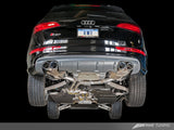 AWE Tuning 3015-43056 - Audi 8R SQ5 Touring Edition Exhaust - Quad Outlet Diamond Black Tips