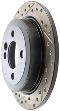 Load image into Gallery viewer, StopTech 07-09 Mini Coooper/Cooper S Slotted &amp; Drilled Right Rear Rotor