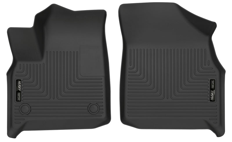 Husky Liners FITS: 13251 - 2018 Buick Enclave WeatherBeater Black Front Floor Liners