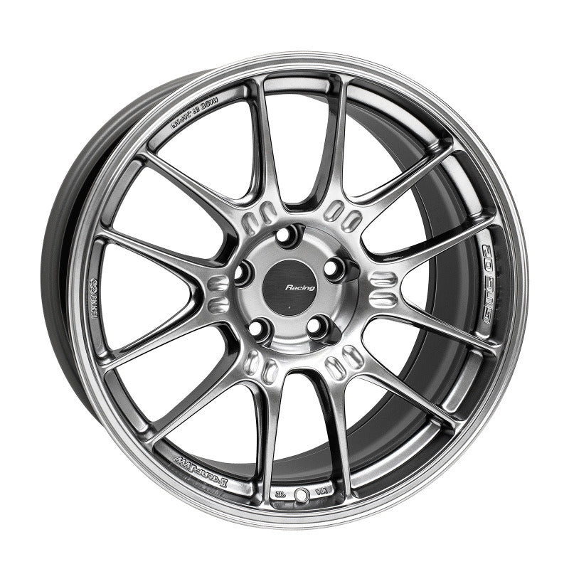 Enkei 534-890-4425HS - GTC02 18x9 5x112 25mm Offset 66.5mm Bore Hyper Silver Wheel