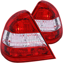 Load image into Gallery viewer, ANZO 221157 - 1994-2000 Mercedes Benz C Class W202 Taillights Red/Clear