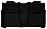 Husky Liners FITS: 19201 - 07-13 Chevy Silverado 1500/2500HD Crew Cab PU Weatherbeater Black 2nd Seat Floor Liner