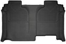 Load image into Gallery viewer, Husky Liners FITS: 14221 - 2020+ Chevrolet Silverado 2500 Crew Cab WeatherBeater Black 2nd Row Floor Liners