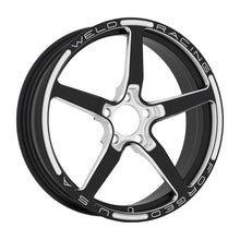 Load image into Gallery viewer, Weld 88B-1806206 - Alumastar 2.0 18x6 / 5x4.5 BP / 3.2in. BS Black Wheel