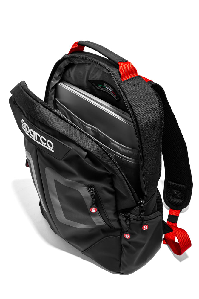SPARCO 016440NRRS - Sparco Bag Stage BLK/RED