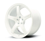 Gram Lights WGCRX38DCPP - 57CR 18x9.5 +38 5x100 Ceramic White Pearl Wheel