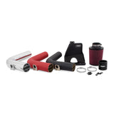 Mishimoto MMAI-STI-08WRD - 08+ Subaru WRX/STi Performance Cold Air Intake Kit - Wrinkle Red