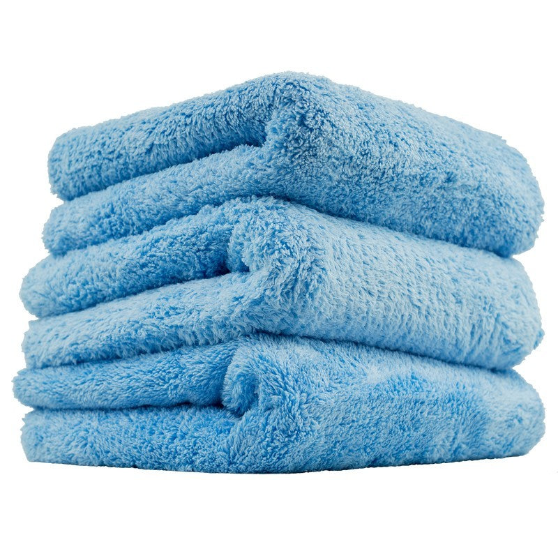 Chemical Guys MIC35003 - Ultra Edgeless Microfiber Towel - 16in x 16in - Blue - 3 Pack
