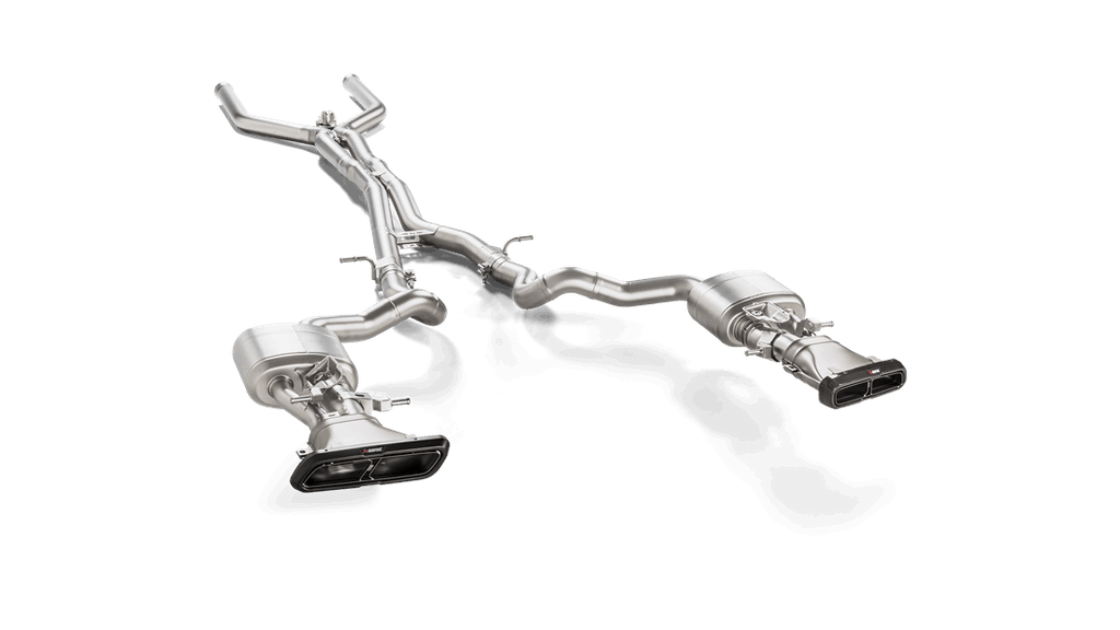 Akrapovic E-ME/T/5 - 2018 Mercedes Benz E63 (W213) Evolution Link Pipe Set (Titanium)
