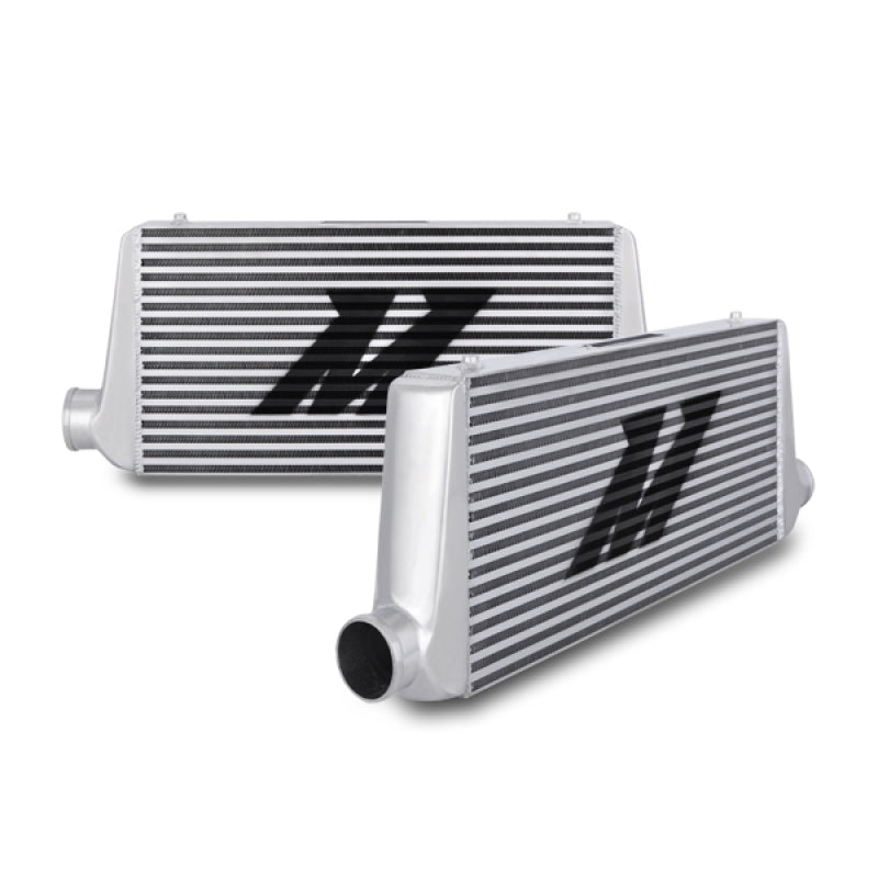 Mishimoto MMINT-US - Universal Silver S Line Intercooler Overall Size: 31x12x3 Core Size: 23x12x3 Inlet / Outle