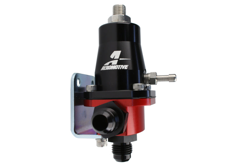 Aeromotive 13105 - Compact Billet Adjustable EFI Regulator - (1) AN-6 Male Inlet and Return