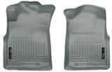 Husky Liners FITS: 13942 - 05-15 Toyota Tacoma Crew/Extended/Standard Cab WeatherBeater Front Grey Floor Liners