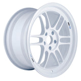 Enkei 3798956538WP - RPF1 18x9.5 5x114.3 38mm Offset 73mm Center Bore Vanquish White Wheel (Special Order/ MOQ 40*)