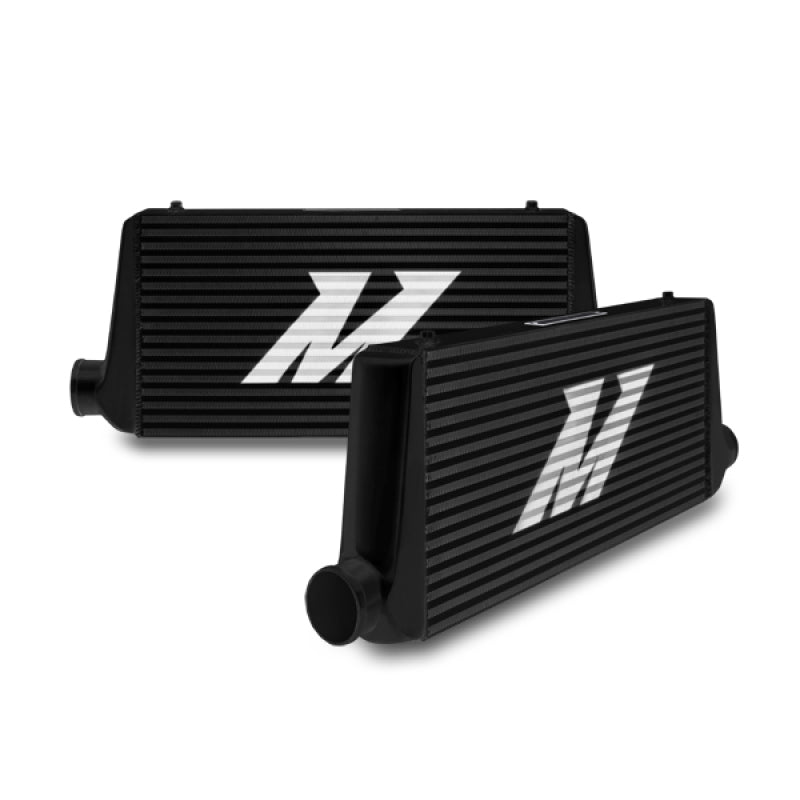 Mishimoto MMINT-URB - Universal Black R Line Intercooler Overall Size: 31x12x4 Core Size: 24x12x4 Inlet / Outlet