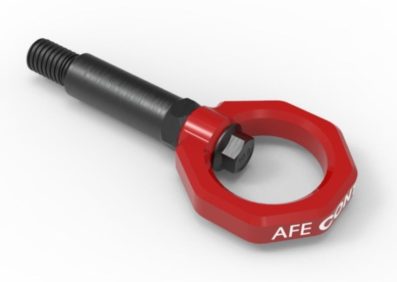 aFe 450-502001-R - Control Front Tow Hook Red BMW F-Chassis 2/3/4/M